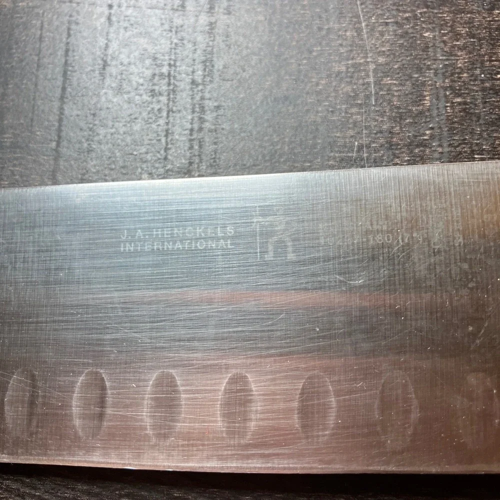 J.A. Henckels International Santoku Knife 7 inch 180mm Hollow Edge 16257-180